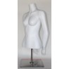 46 in H Female Torso mannequin with Arms and Base FT6-WM