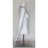 46 in H Female Torso mannequin with Arms and Base FT6-WM