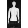 4 ft H Egg Head Female Torso mannequin with Arms and Base FT6E-WM