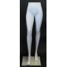 46 in H Matte White Female Leg Form mannequin ST001-WT