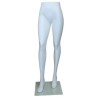 46 in H Matte White Female Leg Form mannequin ST001-WT