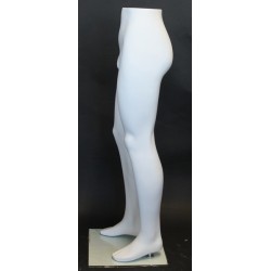 47 in H White Male Leg Form mannequin MT001-WT