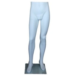 47 in H White Male Leg Form mannequin MT001-WT