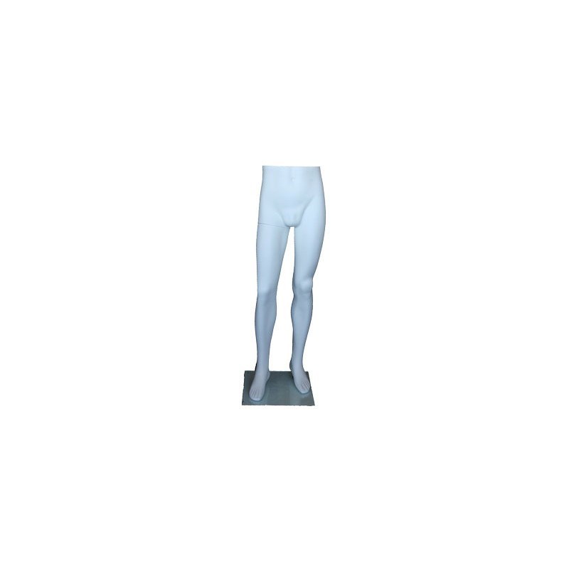 47 in H White Male Leg Form mannequin MT001-WT