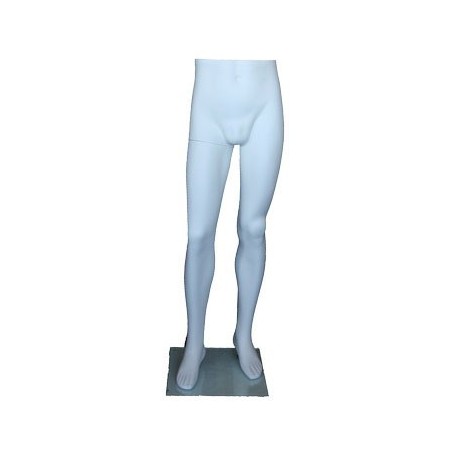 47 in H White Male Leg Form mannequin MT001-WT