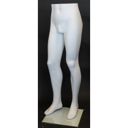 47 in H White Male Leg Form mannequin MT001-WT