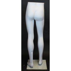 47 in H White Male Leg Form mannequin MT001-WT