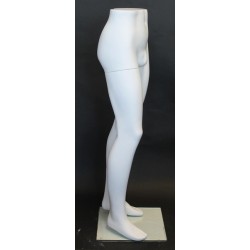 47 in H White Male Leg Form mannequin MT001-WT