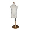 3T/4T Toddler Size Body Form Mannequin with Wooden Base -KID-KF1