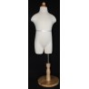 3T/4T Toddler Size Body Form Mannequin with Wooden Base -KID-KF1