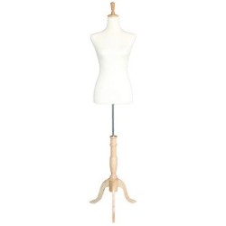 Size 4/6 Female Dress form mannequin with tripod base B20-FR