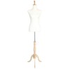 Size 4/6 Female Dress form mannequin with tripod base B20-FR