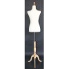 Size 4/6 Female Dress form mannequin with tripod base B20-FR