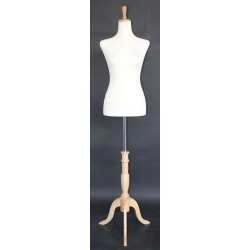 Size 4/6 Female Dress form mannequin with tripod base B20-FR