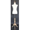 Size 4/6 Female Dress form mannequin with tripod base B20-FR