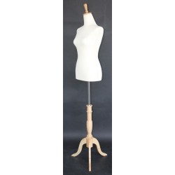 Size 4/6 Female Dress form mannequin with tripod base B20-FR