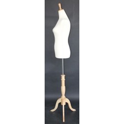 Size 4/6 Female Dress form mannequin with tripod base B20-FR