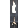 Size 4/6 Female Dress form mannequin with tripod base B20-FR