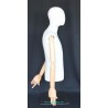 Male Half Body mannequin with wooden Arms Metal Base BFMH-1SM