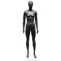 Contemporary Style Egg Head Athletic Female Mannequin -SFW51E-MB