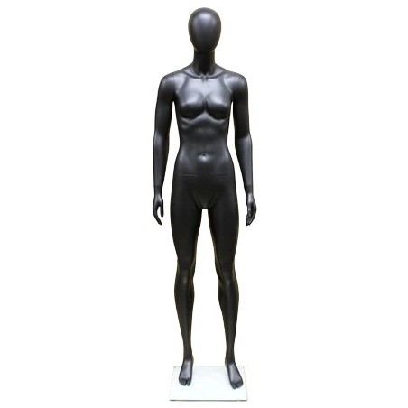 Contemporary Style Egg Head Athletic Female Mannequin -SFW51E-MB