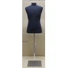 Size M Black Male Dress form mannequin Metal Neck Base-MDF61-BM