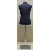 Size M Black Male Dress form mannequin Metal Neck Base-MDF61-BM