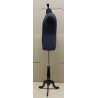 Size M Black Male Dress form mannequin Black tripod base MDF61B-BK