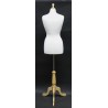 Size 8/10 Quality Female Dress form mannequin with tripod base B68W-FR