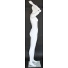 Female Mannequin with Bendable Arms Matte White - SFW38E-WT