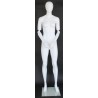 Female Mannequin with Bendable Arms Matte White - SFW38E-WT