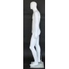 6 ft 2 in Egg head Male Mannequin Matte white -SFM61E-WT