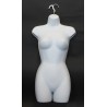 Plastic injected mannequin body form with hook PLXS-67W