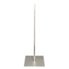 44 in Brush Metal Base for Mannequin Torso 14x14 in