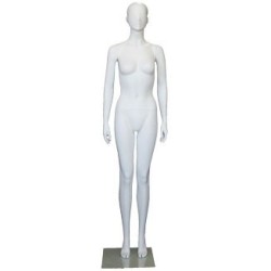 used Contemporary Modern Style Female Mannequin upright standing -SFW27E-WT