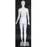 USED contemporary Style Egg Head Female Mannequin -SFW40E-WT