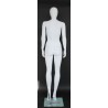 USED contemporary Style Egg Head Female Mannequin -SFW45E-WT