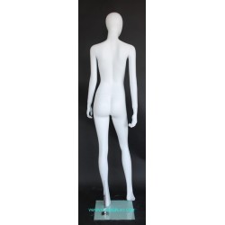 USED-ontemporary Style Egg Head Female Mannequin -SFW46E-WT