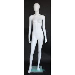 USED-ontemporary Style Egg Head Female Mannequin -SFW46E-WT