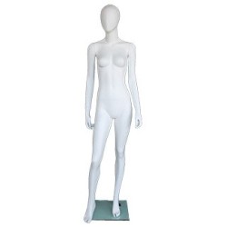 USED-ontemporary Style Egg Head Female Mannequin -SFW46E-WT