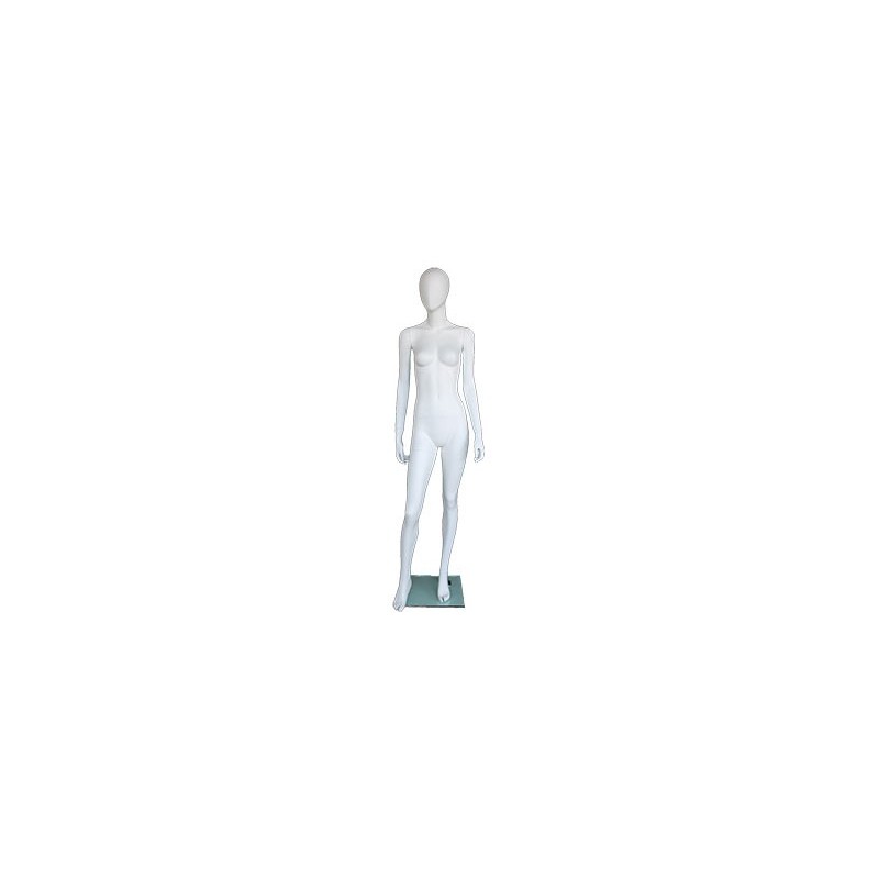 USED-ontemporary Style Egg Head Female Mannequin -SFW46E-WT