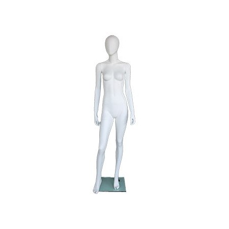 USED-ontemporary Style Egg Head Female Mannequin -SFW46E-WT