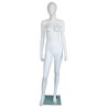 USED-ontemporary Style Egg Head Female Mannequin -SFW46E-WT