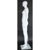 USED contemporary Style Egg Head Athletic Female Mannequin -SFW51E-WT