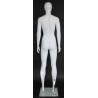 USED contemporary Style Egg Head Athletic Female Mannequin -SFW51E-WT