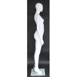 USED contemporary Style Egg Head Female Mannequin -SFW47E-WT