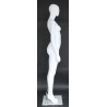 USED contemporary Style Egg Head Female Mannequin -SFW47E-WT