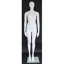 USED contemporary Style Egg Head Female Mannequin -SFW47E-WT