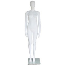 USED contemporary Style Egg Head Female Mannequin -SFW47E-WT