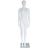 USED contemporary Style Egg Head Female Mannequin -SFW47E-WT